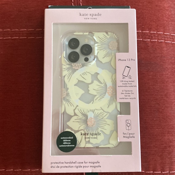 ๐ ๐ฅ KATE SPADE โ ๏ธ: NIB IPhone 13 Pro Hardshell Phone Case - Picture 2 of 4